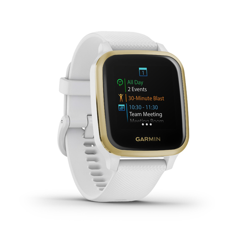 Garmin Venu Sq Blanco-Dorado - Smartwatch