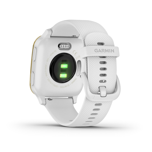 Garmin Venu Sq Blanco-Dorado - Smartwatch