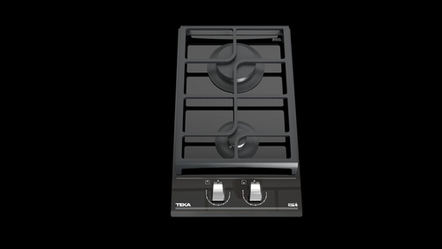 TEKA GZC 32300 XB CRISTAL NEGRO  - Placa de Gas 30CM BUTANO 