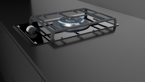 TEKA GZC 31330 XB CRISTAL NEGRO  - Placa de Gas 30CM BUTANO