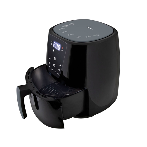 JATA JEFR-1225 Negro - Freidora de Aire 1300W 5L