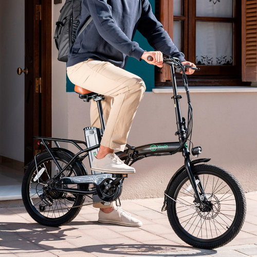 YOUIN YOU-RIDE Amsterdam - Bicicleta 20" 250W
