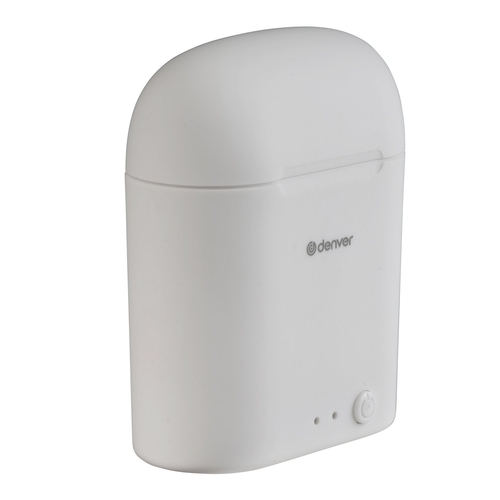 DENVER TWE-46 Blanco - Auricular Inalámbrico Sin cable