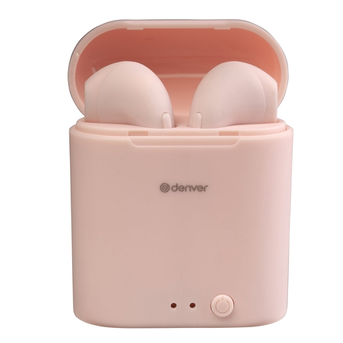 DENVER TWE-46 Rosa - Auricular Inalámbrico Sin cable