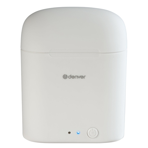 DENVER TWE-46 Blanco - Auricular Inalámbrico Sin cable