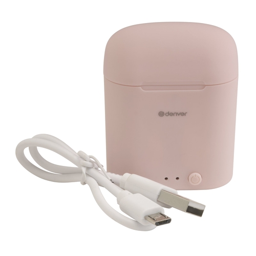 DENVER TWE-46 Rosa - Auricular Inalámbrico Sin cable