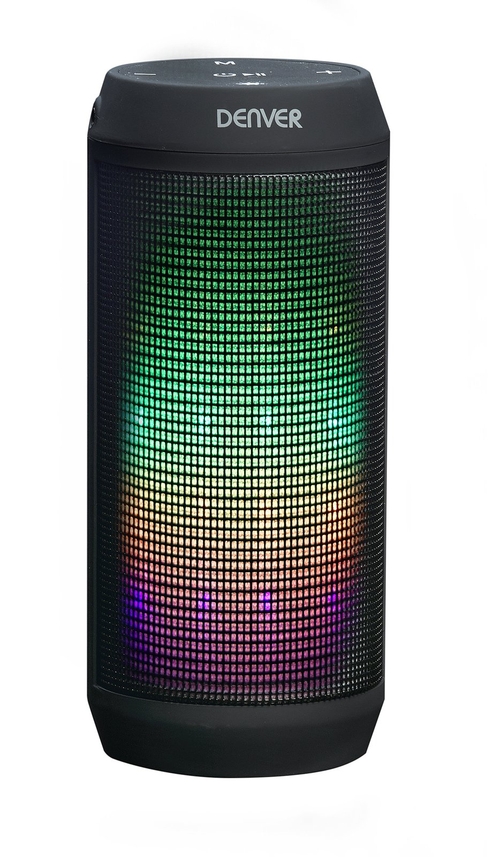DENVER BTL-62 Negro - Altavoz Portátil 2x3W