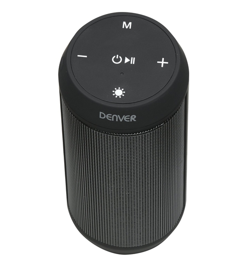 DENVER BTL-62 Negro - Altavoz Portátil 2x3W