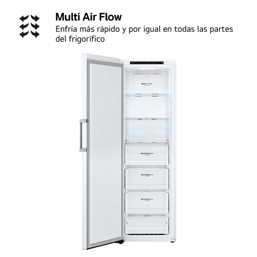 LG GFT41SWGSZ Blanco - Congelador Vertical NoFrost