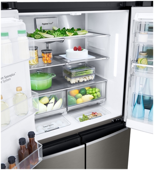 LG GMX945MC9F Acero negro mate - Frigorífico Side by Side NoFrost