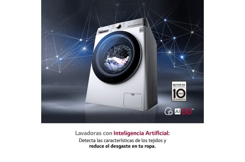 LG  F4WV9512P2W  BLANCO - Lavadora Carga Frontal 12KG 1400RPM