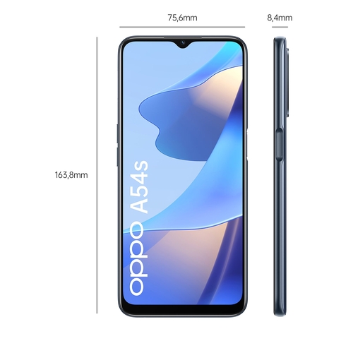 OPPO A54S Negro - Móvil 6.52" 4GB+128GB