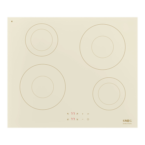 SMEG SI2641DP Crema - Vitrocerámica de Inducción 60CM