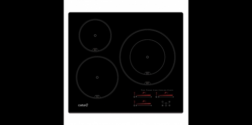 CATA INSB 6028 BK Negro - Vitrocerámica de Inducción 60cm