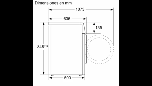 Balay 3TS394B - Lavadora 9KG 1400RPM