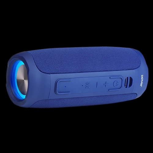 Denver BTV-220 Azul - Altavoz Portátil 2x8W