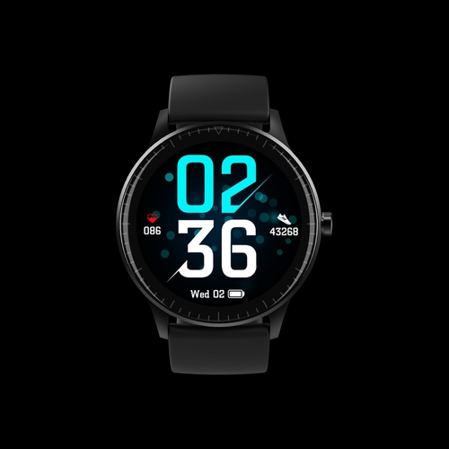 Denver SW-173BLACK - Smartwatch 1.28" Negro