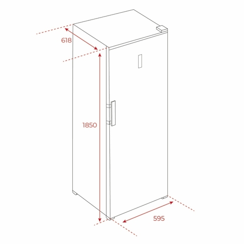 TEKA RSL 75640 SS INOX - Nevera Una Puerta NoFrost