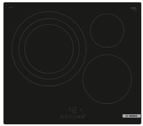 BOSCH PID61RBB5E Negro - Vitrocerámica de Inducción 60CM