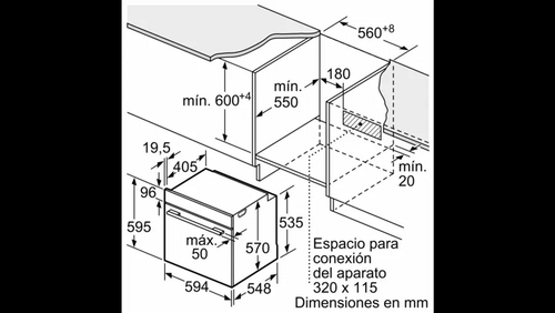 Balay 3HB4841G2 - Horno Multifunción 71L Grafito