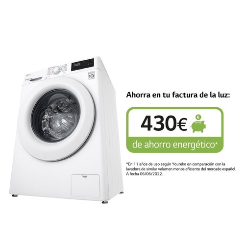 LG  F4WV309S3WA BLANCO - Lavadora Carga Frontal 9KG 1400RPM
