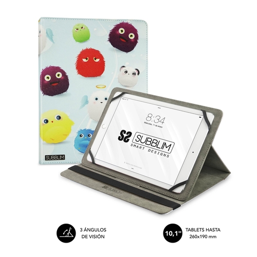 SUBBLIM RENDY CASE FURRY - Funda Tablet 9.6"-11"
