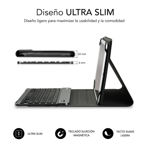 Subblim Keytab PRO Bluetooth - Funda Tablet 10.8