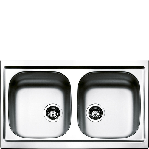 Smeg LYP792 - Fregadero 2 Senos 80CM