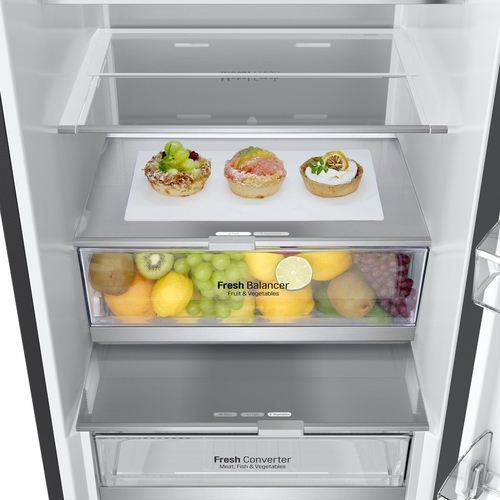 LG GBB72TW9DQ Cristal Blanco Crema - Frigorífico Combi NoFrost