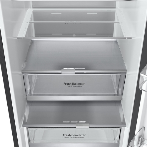 LG GBB72TW9DQ Cristal Blanco Crema - Frigorífico Combi NoFrost