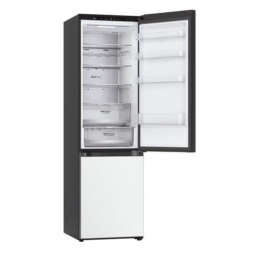 LG GBB72TW9DQ Cristal Blanco Crema - Frigorífico Combi NoFrost