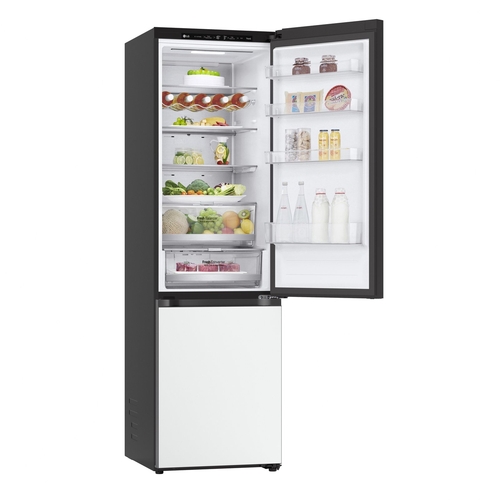 LG GBB72TW9DQ Cristal Blanco Crema - Frigorífico Combi NoFrost