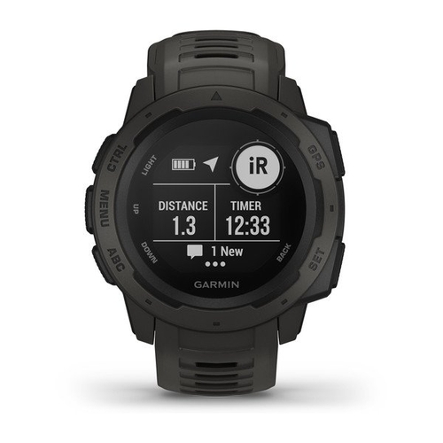 GARMIN Instinct Grafito Negro - Smartwatch 45MM
