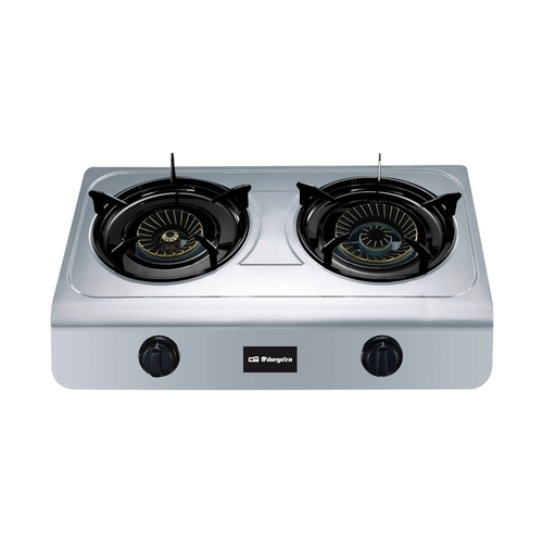 ORBEGOZO FO-2700 INOX - Hornillo 2 Fuegos