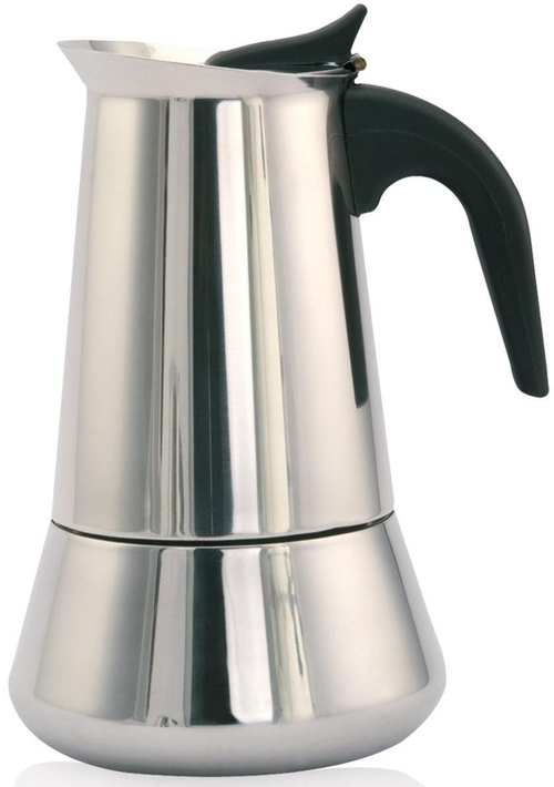 Cafetera de Aluminio Orbegozo KFI 460 4 Tazas Inoxidable