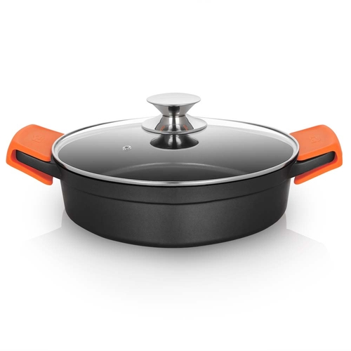 ORBEGOZO CDB-1024 Negro-Naranja - Cacerola 2.8L