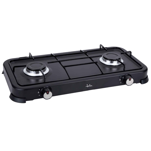 JATA JECG2702 Negro - Hornillo 2 Fuegos