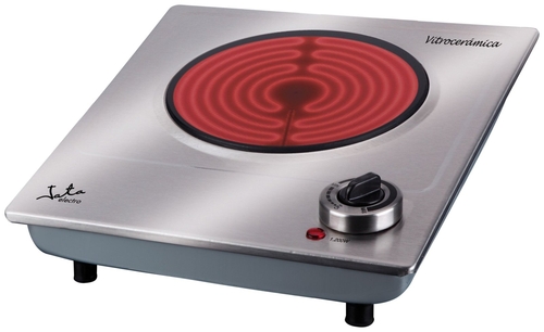 JATA V531 Inox - Vitrocerámica Eléctrica 1200W