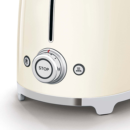 SMEG TSF01CREU Crema - Tostador 950W