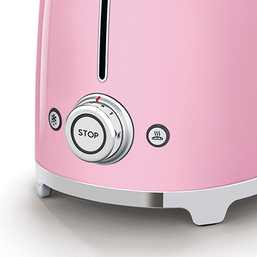 SMEG TSF01PKEU Rosa - Tostador 950W