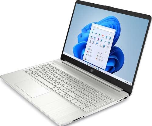 HP 15S-EQ2113NS Plata - Ordenador Portátil AMD Ryzen 7 5700U 15.6" 256GB