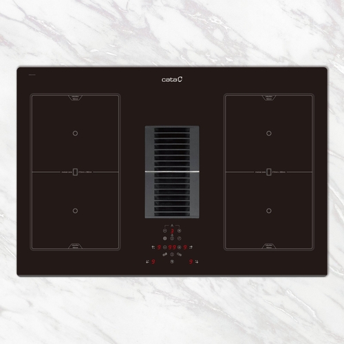 CATA IND. AS750/B e-Tech 2 FLEX INDUCTION - Vitrocerámica de Inducción 77CM
