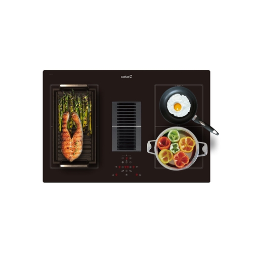 CATA IND. AS750/B e-Tech 2 FLEX INDUCTION - Vitrocerámica de Inducción 77CM