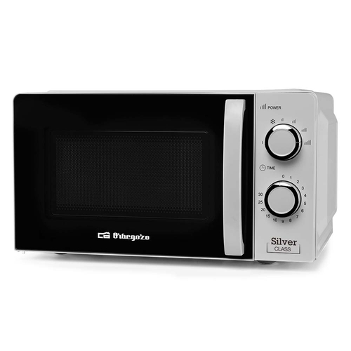 ORBEGOZO MI 2118 Plata - Microondas 20L 700W