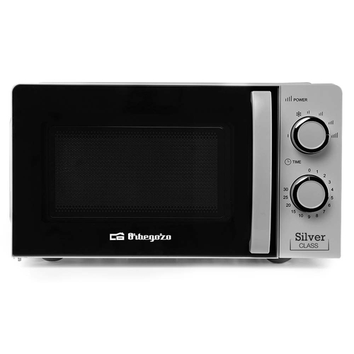 ORBEGOZO MI 2118 Plata - Microondas 20L 700W