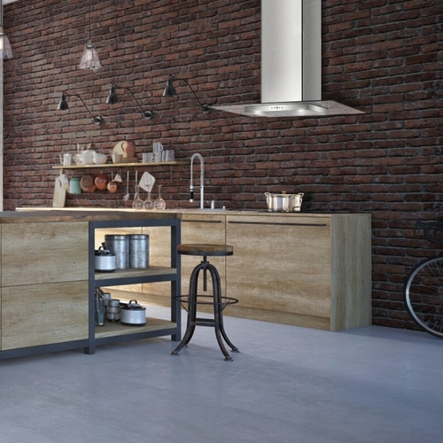 MEPAMSA Cristalo 60 INOX Cristal - Campana Decorativa 60CM