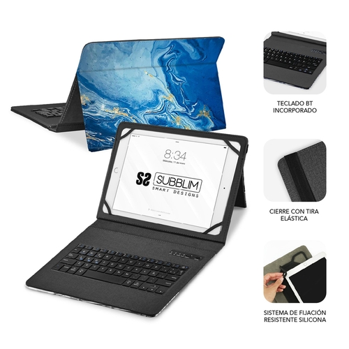SUBBLIM Keytab PRO Bluetooth Trendy - Funda Tablet 9.6'' a 11''