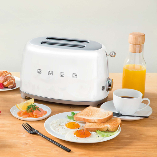 SMEG TSF01WHEU Blanco - Tostador 950W