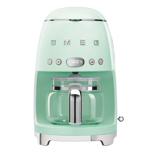 SMEG DCF02PGEU Verde agua - Cafetera de Goteo 1050W
