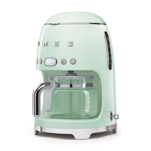 SMEG DCF02PGEU Verde agua - Cafetera de Goteo 1050W